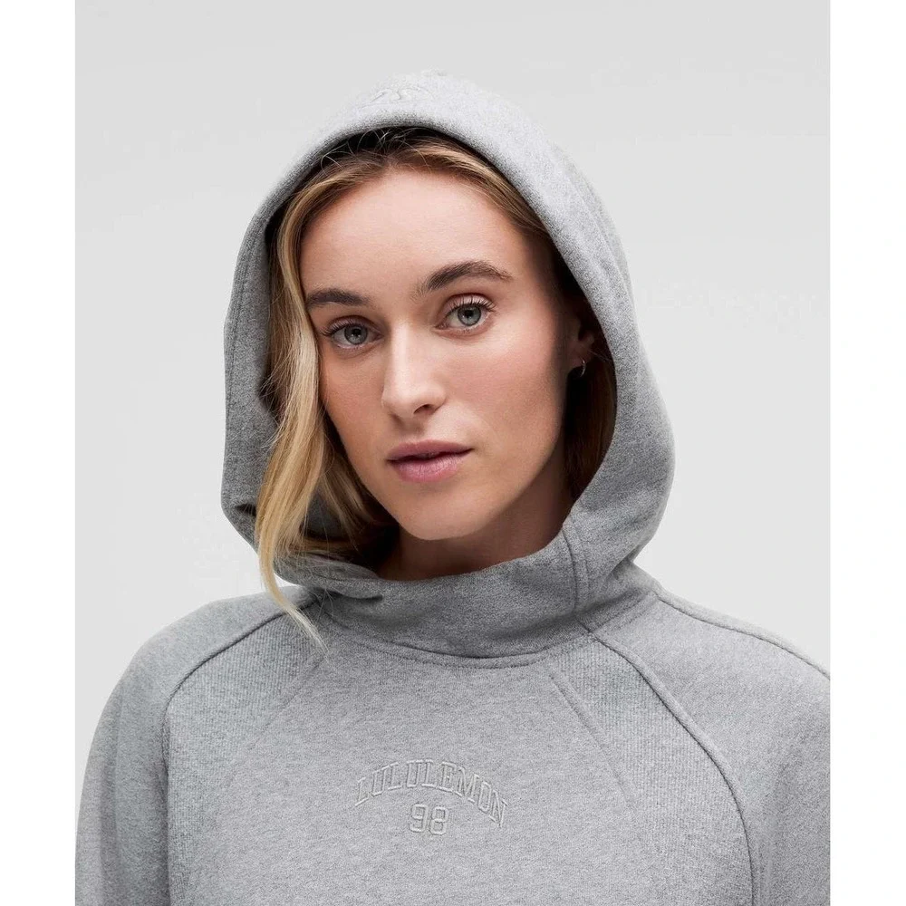 Lululemon Mock Neck Scuba Cropped Hoodie XS/S